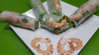 Gỏi cuốn tôm thịt (3 cuốn)